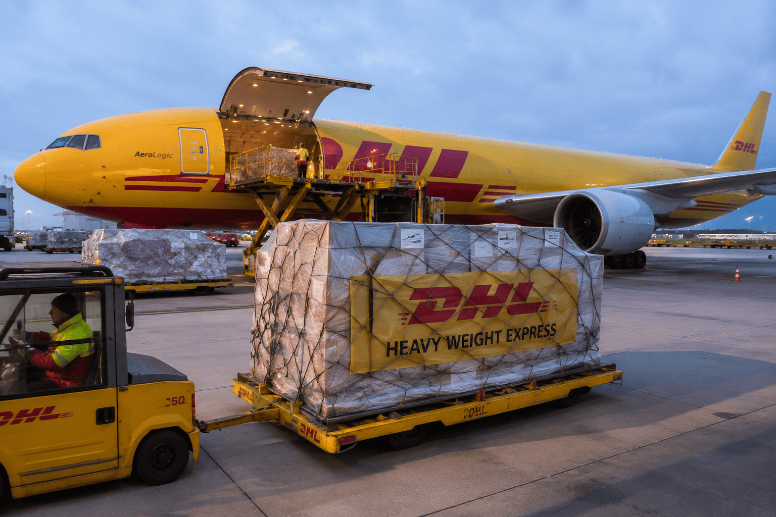 Monde — DHL lance Heavy Weight Express pour les expéditions jusqu’à 3 tonnes